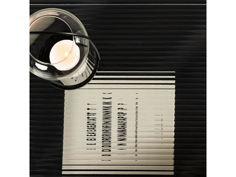 Table Basse Design "Campinas" 90cm Noir