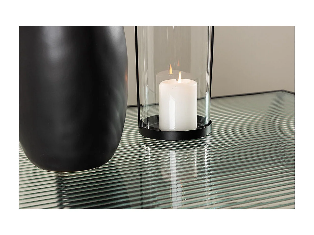 Table Basse Design "Campinas" 90cm Noir