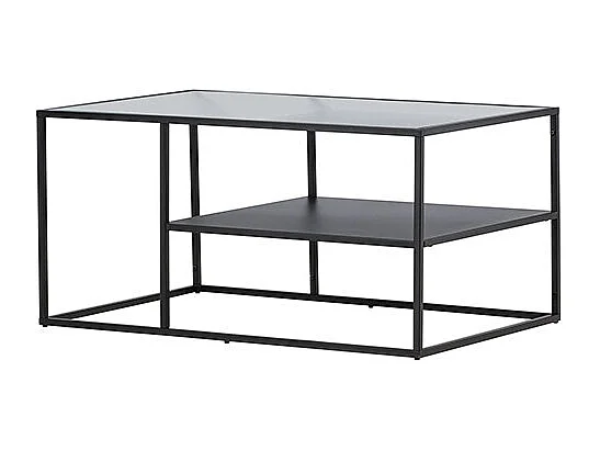 Table Basse Design "Campinas" 90cm Noir