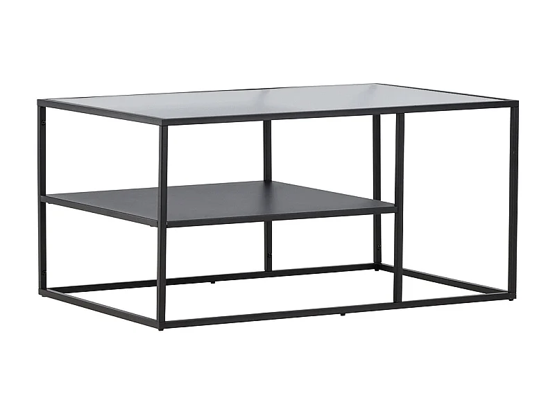 Table Basse Design "Campinas" 90cm Noir