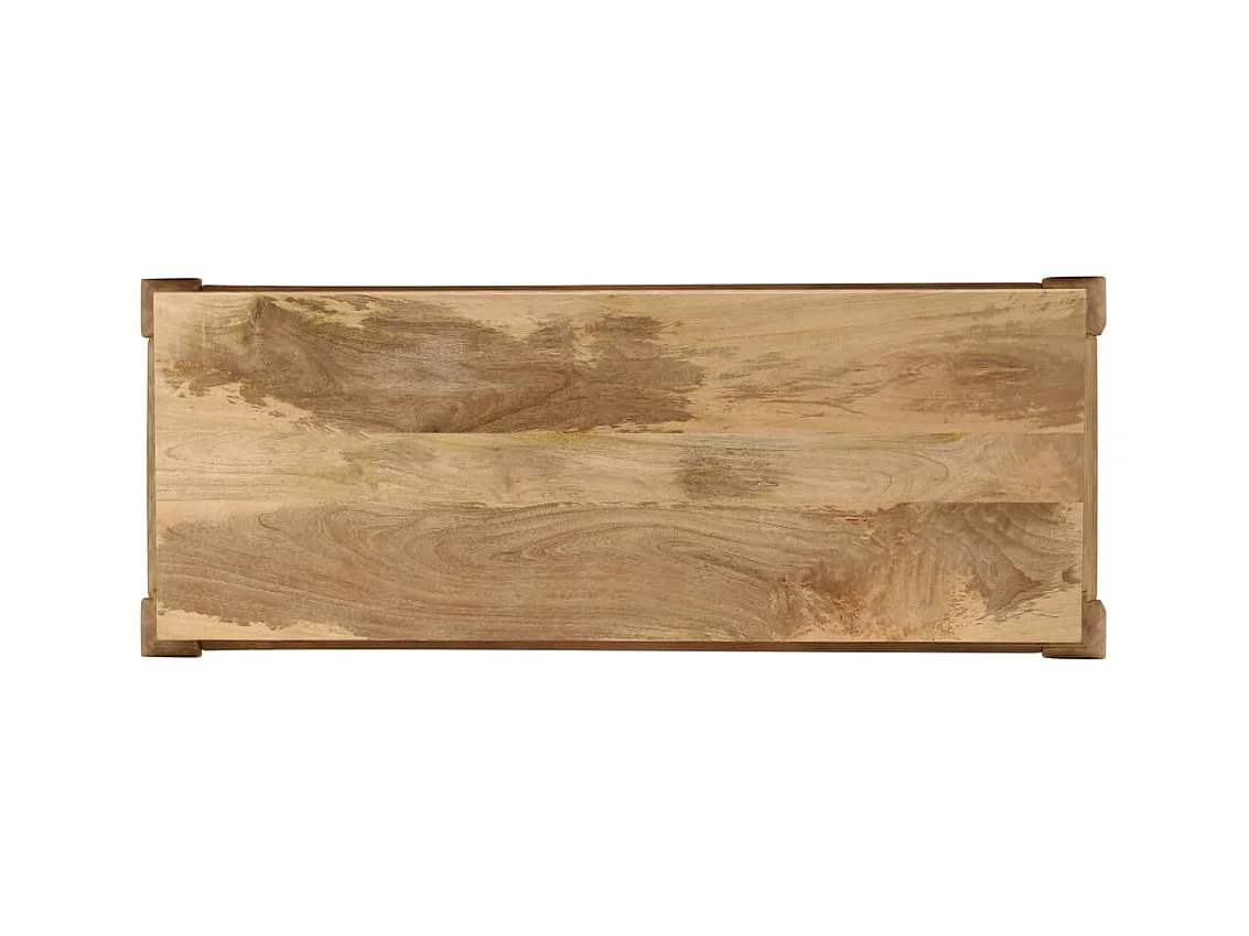 Table console 118x38x76 cm Bois de manguier massif