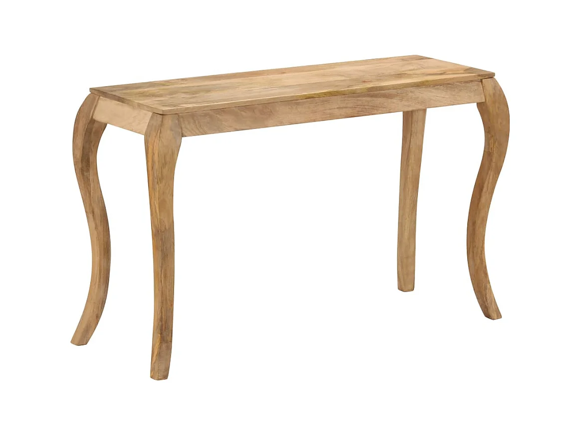 Table console 118x38x76 cm Bois de manguier massif