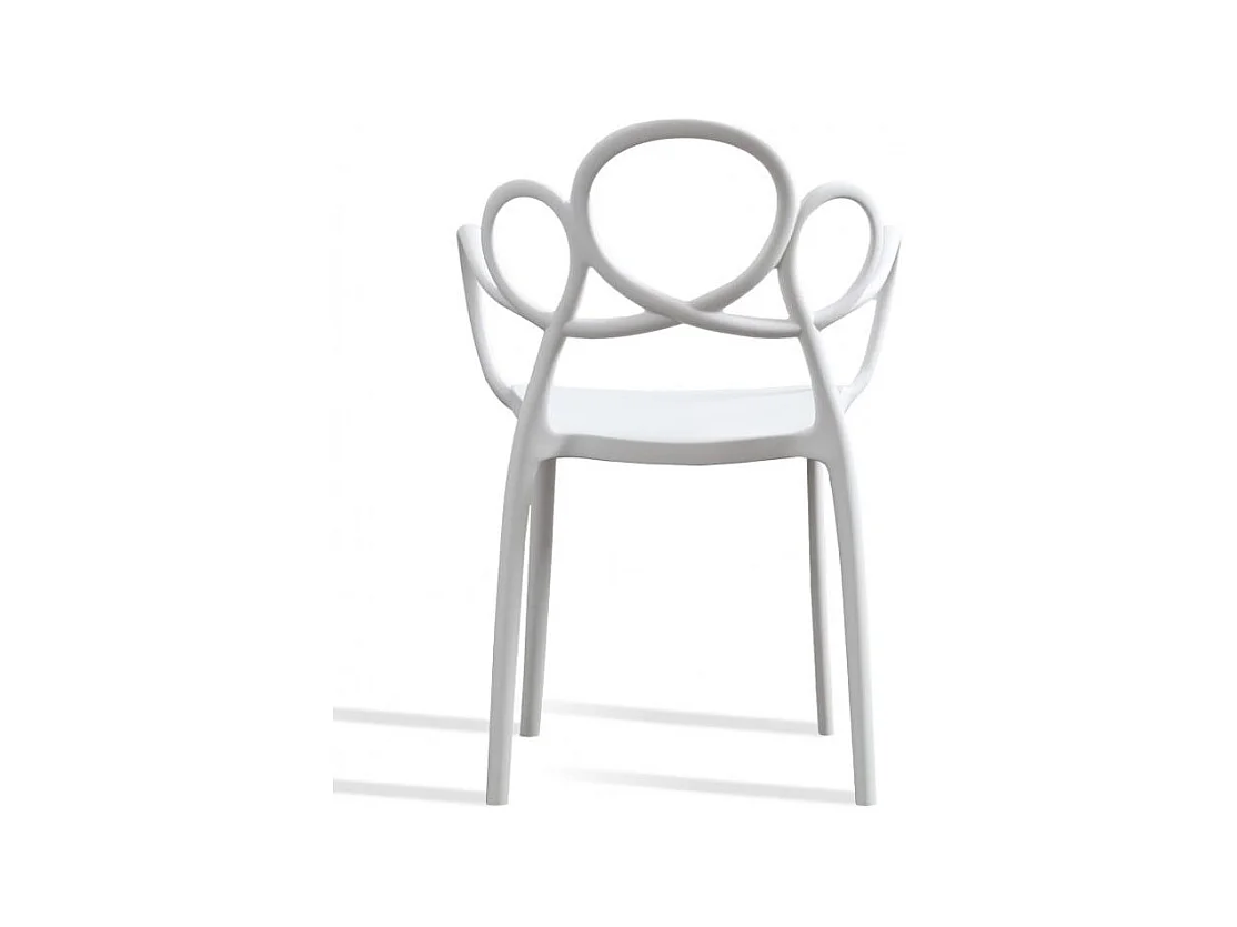 Silla MALIANO de polipropileno – Interior y exterior-Color Blanco