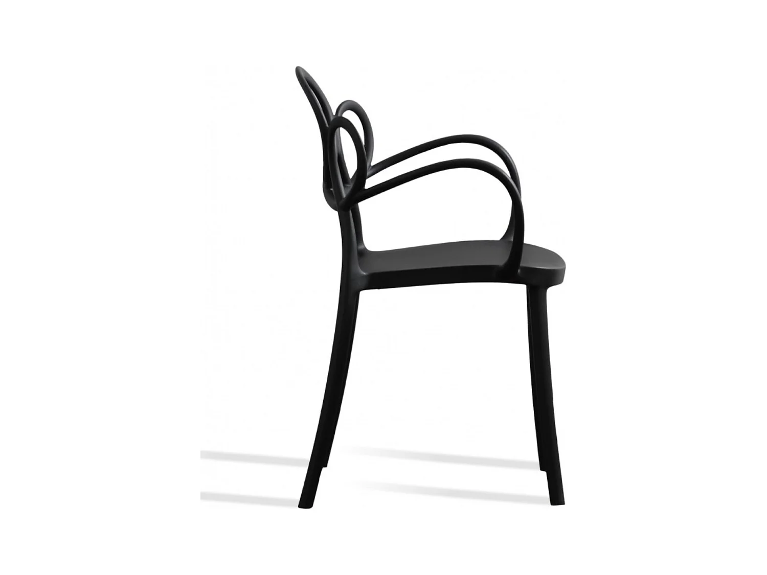 Silla MALIANO de polipropileno – Interior y exterior-Color Blanco