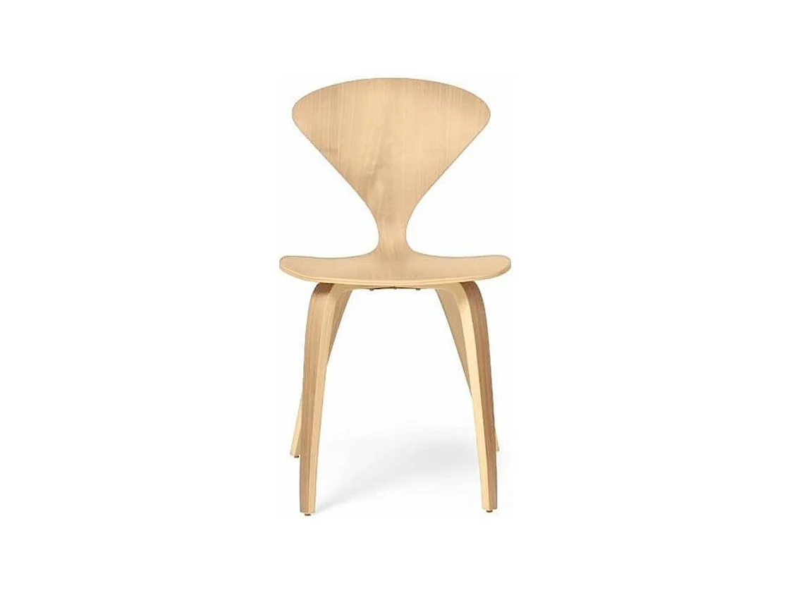 Chaise en bois frênes naturel fait à la main Milener