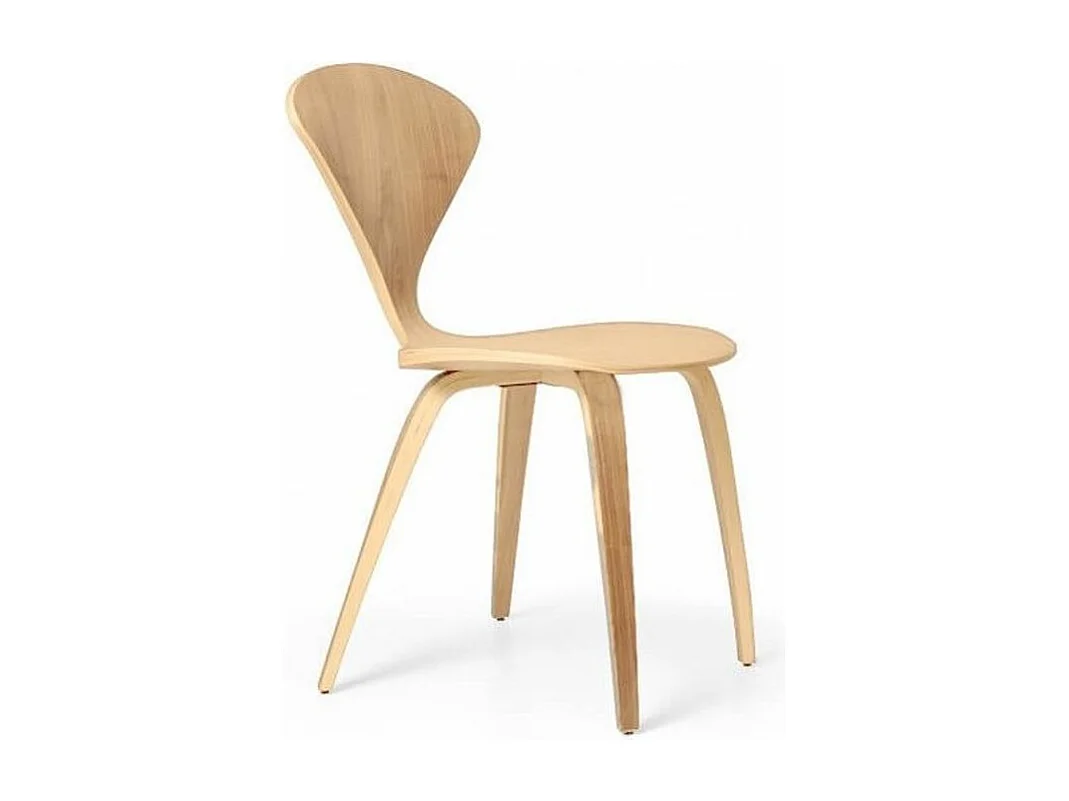 Milener handgemaakte stoel van natuurlijk essenhout