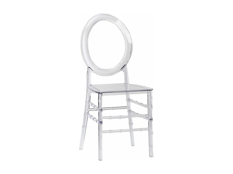 Chaise design transparente Velkra