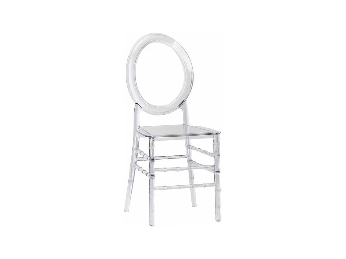 Chaise design transparente Velkra