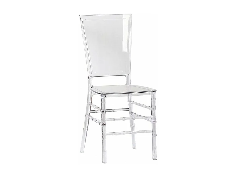 Chaise design transparente Felicia