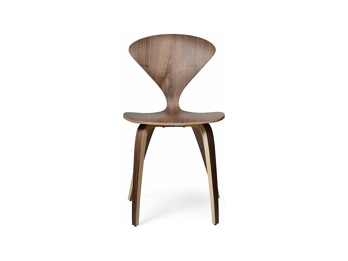 Chaise en bois noyer fait à la main Milener