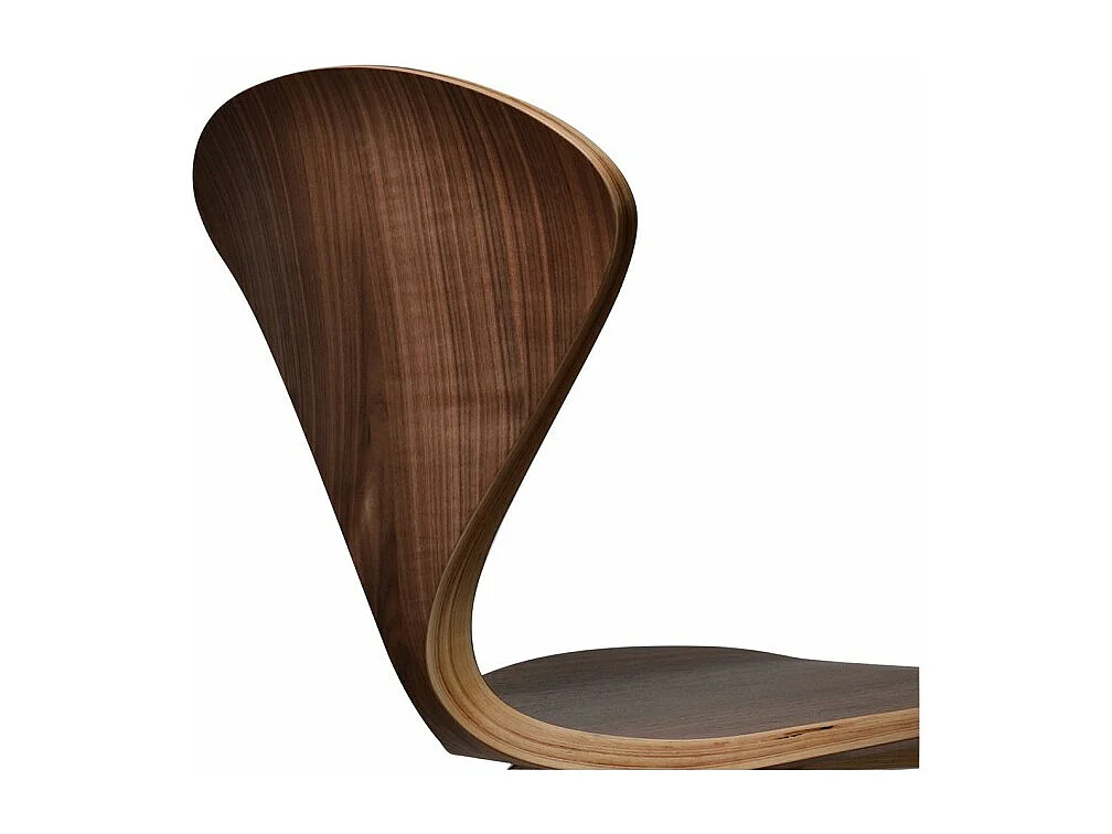 Chaise en bois noyer fait à la main Milener