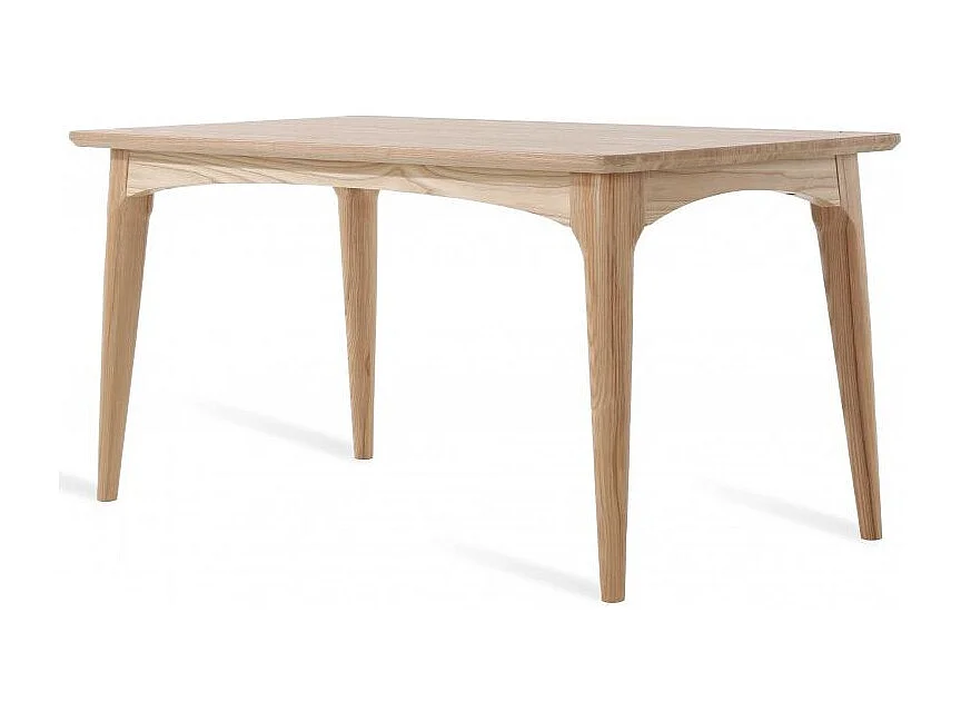 Table à manger en bois de frene clair Palina 150cm
