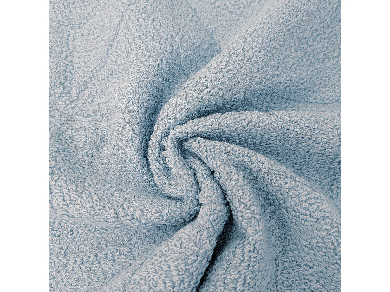 Lot de 2 torchons de cuisine pur coton 50x50 cm OPTICAL bleu capri