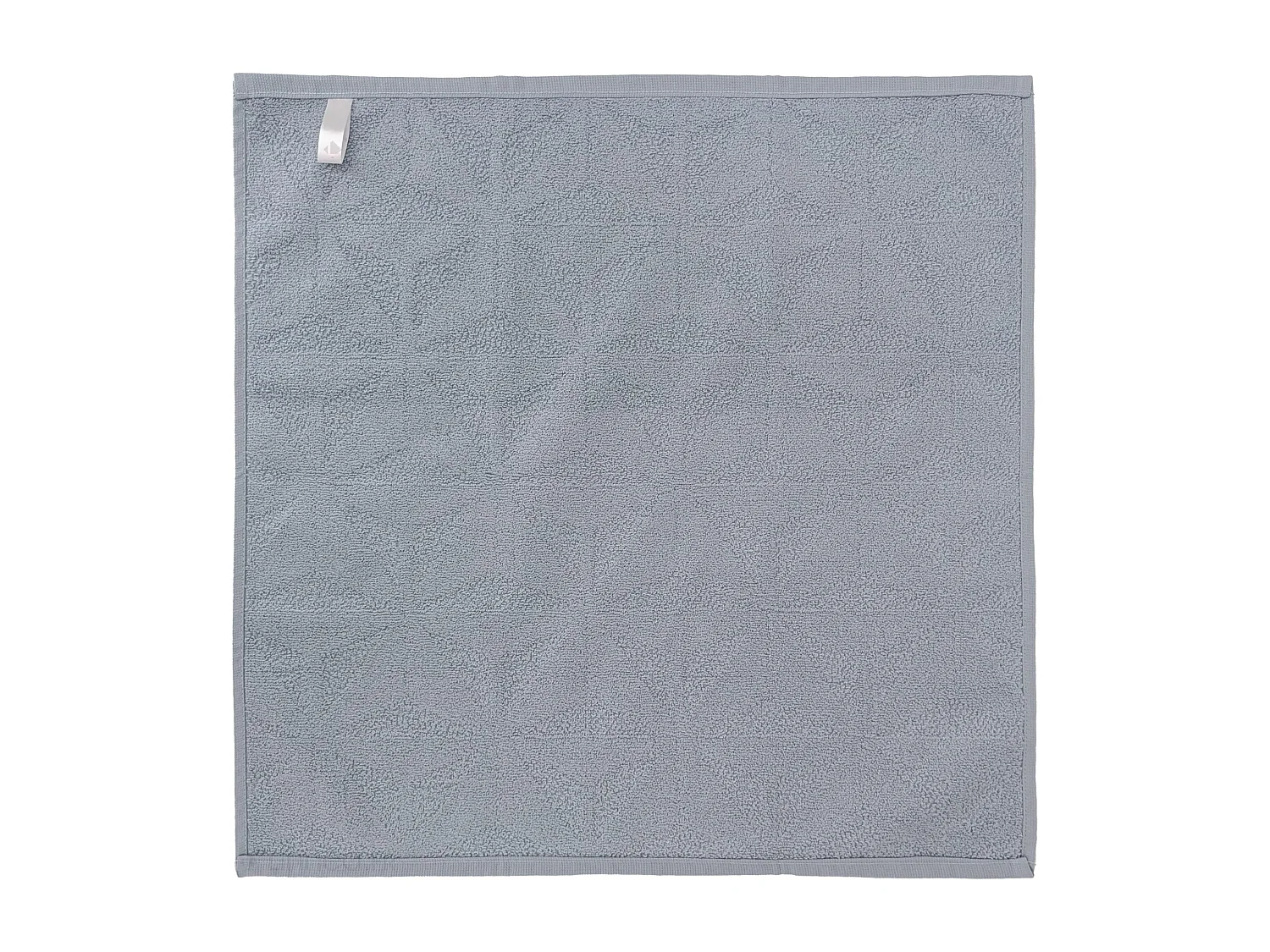 Lot de 2 torchons de cuisine pur coton 50x50 cm OPTICAL bleu capri