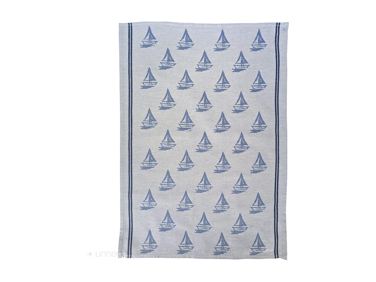 Lot de 2 torchons de cuisine 50x70 cm coton REGATTA bleu