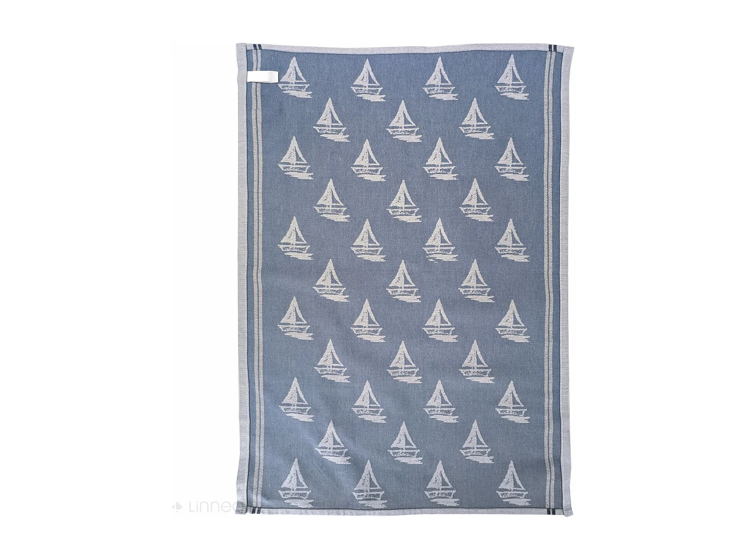 Lot de 2 torchons de cuisine 50x70 cm coton REGATTA bleu