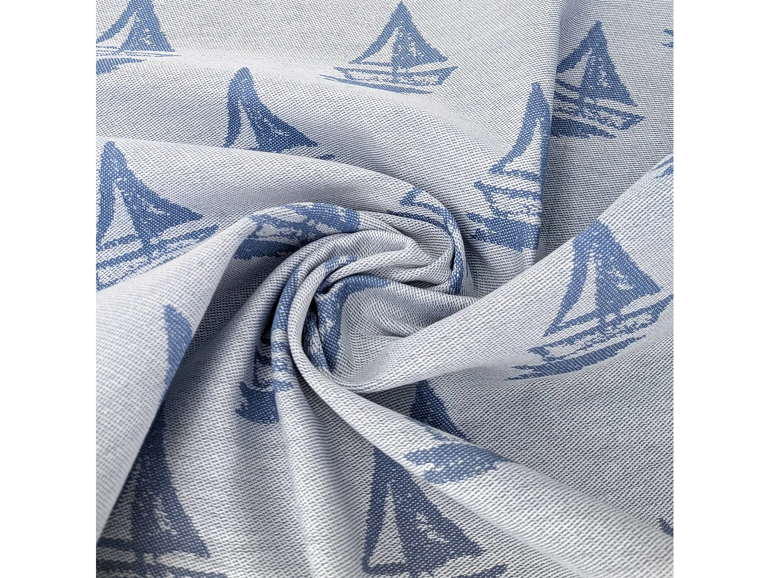 Lot de 2 torchons de cuisine 50x70 cm coton REGATTA bleu