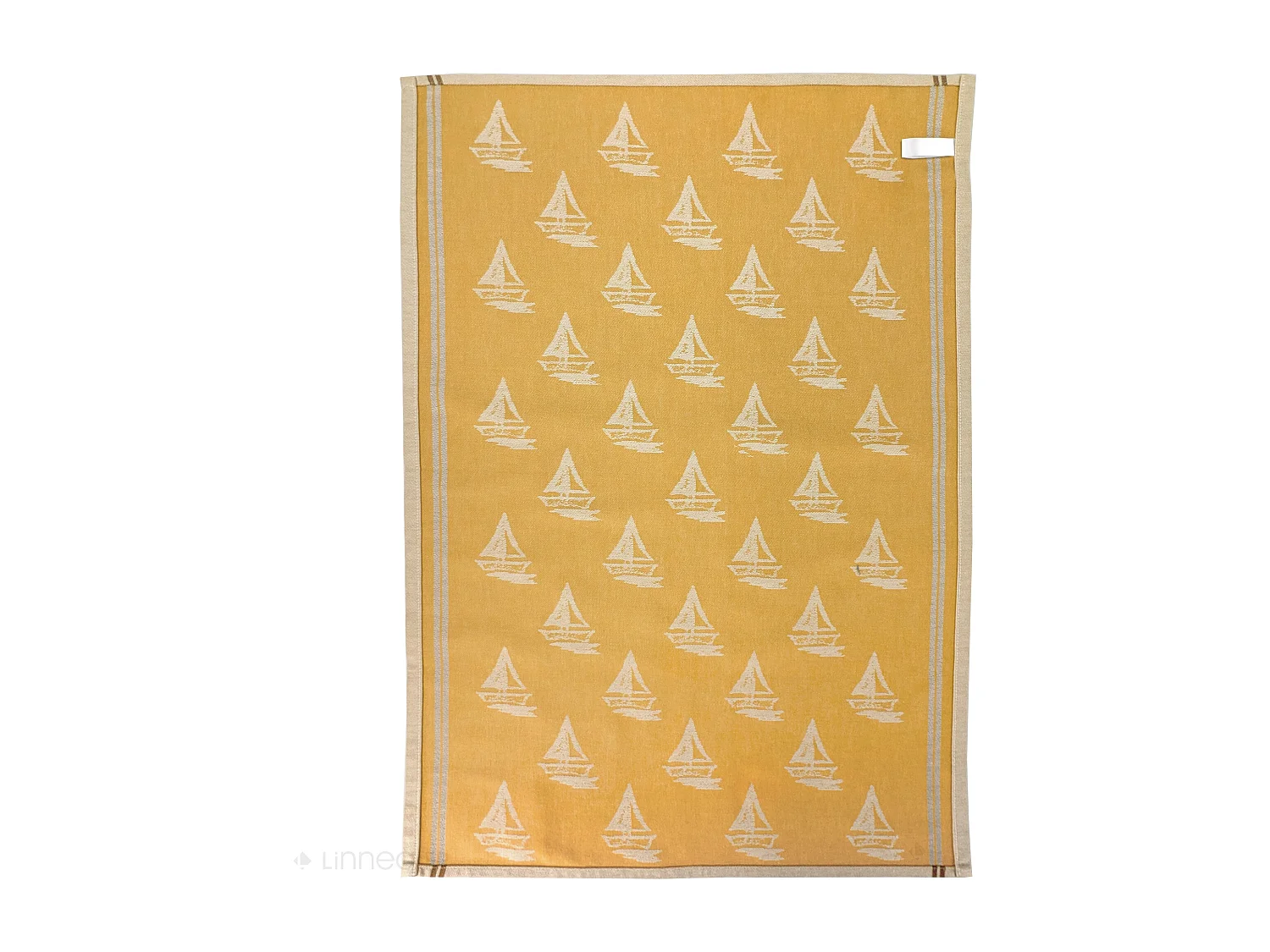 Lot de 2 torchons de cuisine 50x70 cm coton REGATTA jaune