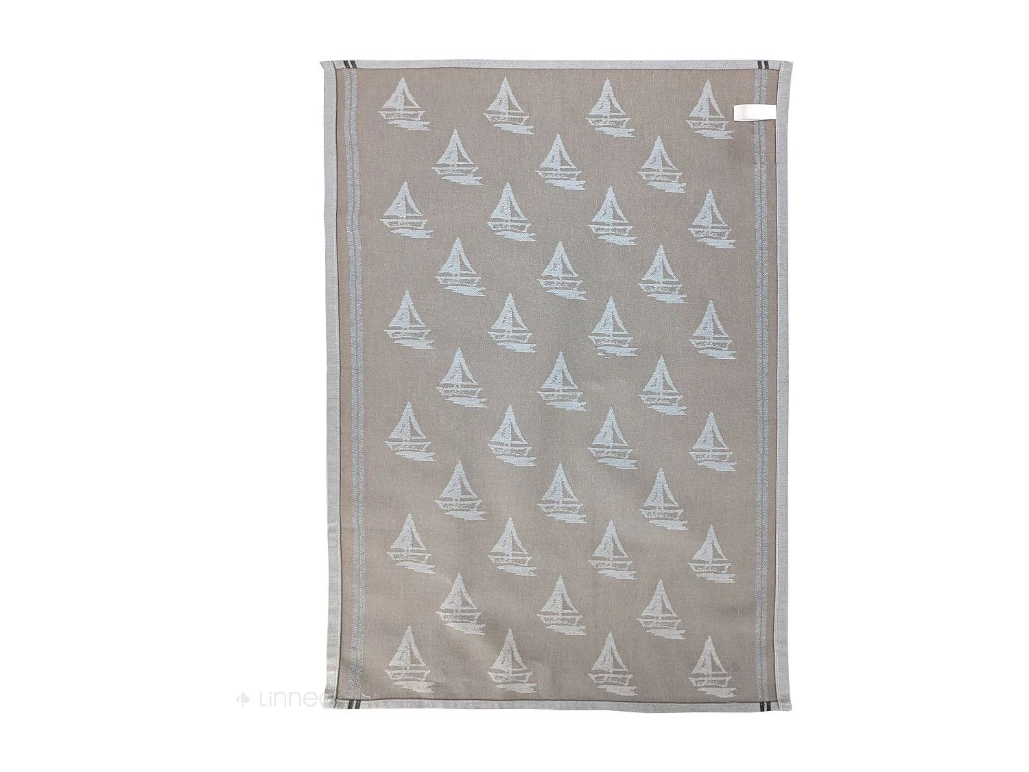 Lot de 2 torchons de cuisine 50x70 cm coton REGATTA beige