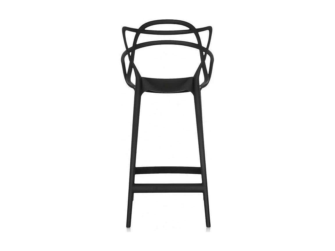 Taburete premium Beliano - Interior y exterior-Color Negro-Altura del asiento 66 cm