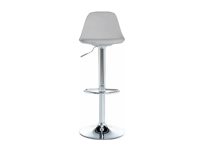 Tabouret de bar gris Eclipse