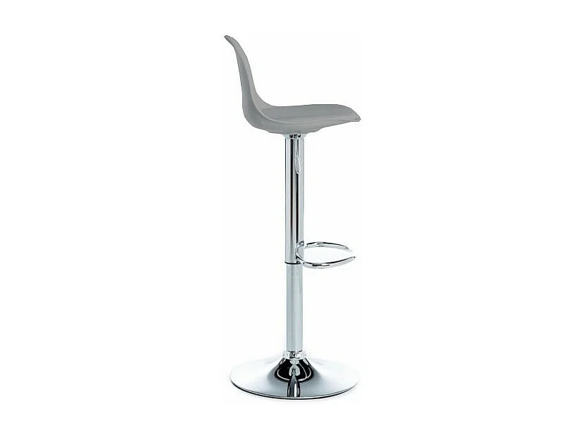 Tabouret de bar gris Eclipse