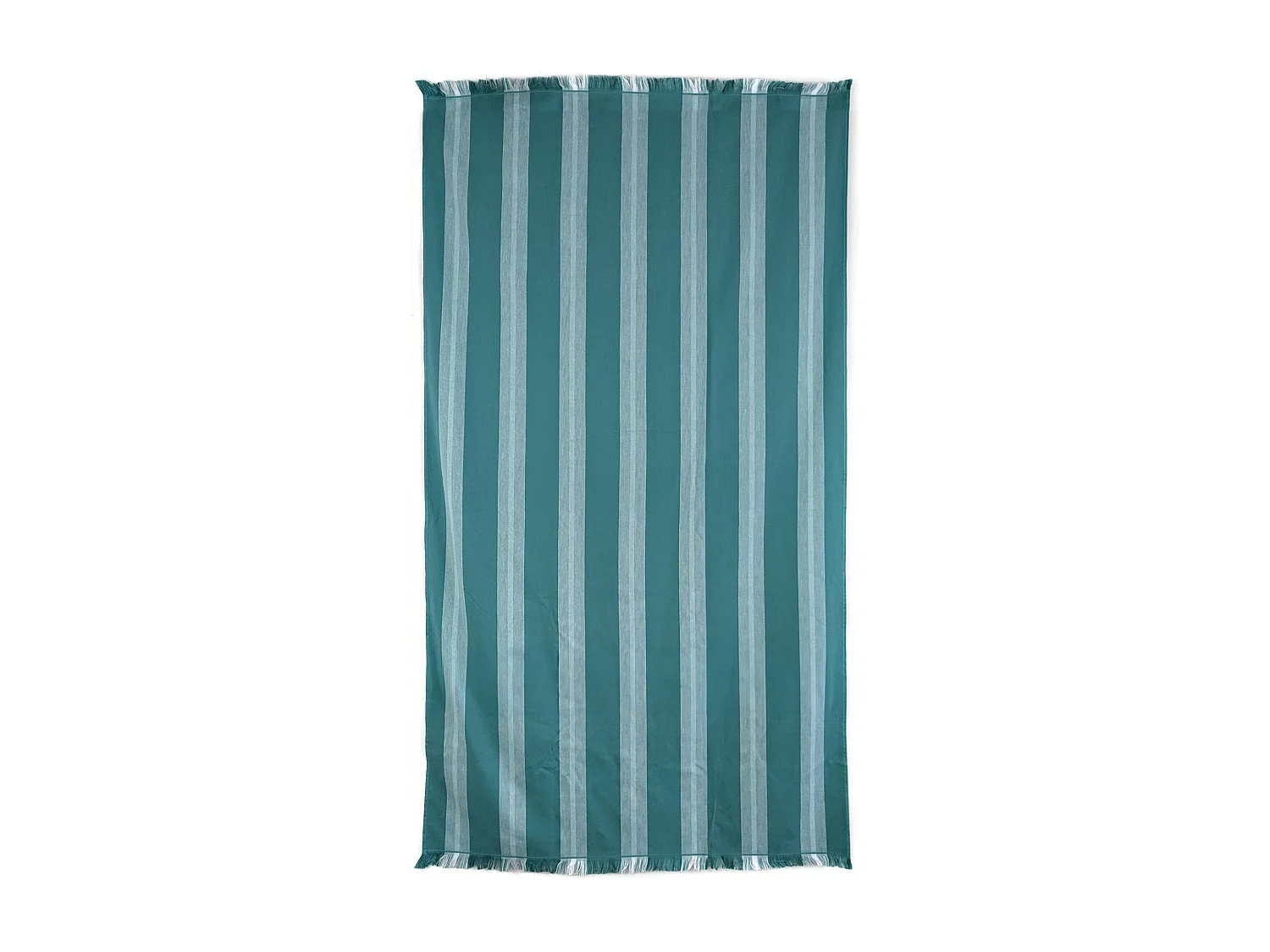 Drap de plage 100x180 cm pur coton collection SUPRAMONTE vert