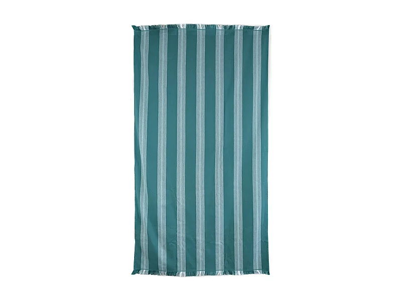 Drap de plage 100x180 cm pur coton collection SUPRAMONTE vert