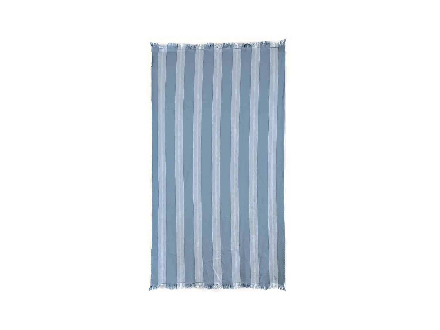 Drap de plage 100x180 cm pur coton collection SUPRAMONTE bleu