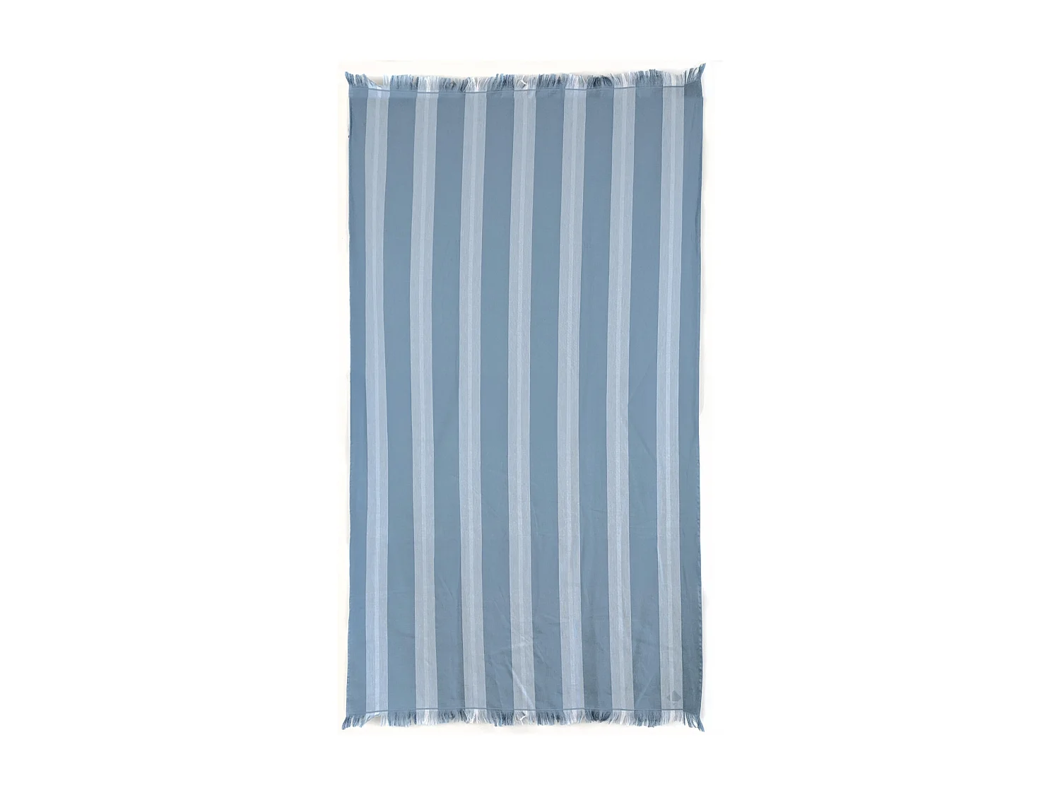 Drap de plage 100x180 cm pur coton collection SUPRAMONTE bleu
