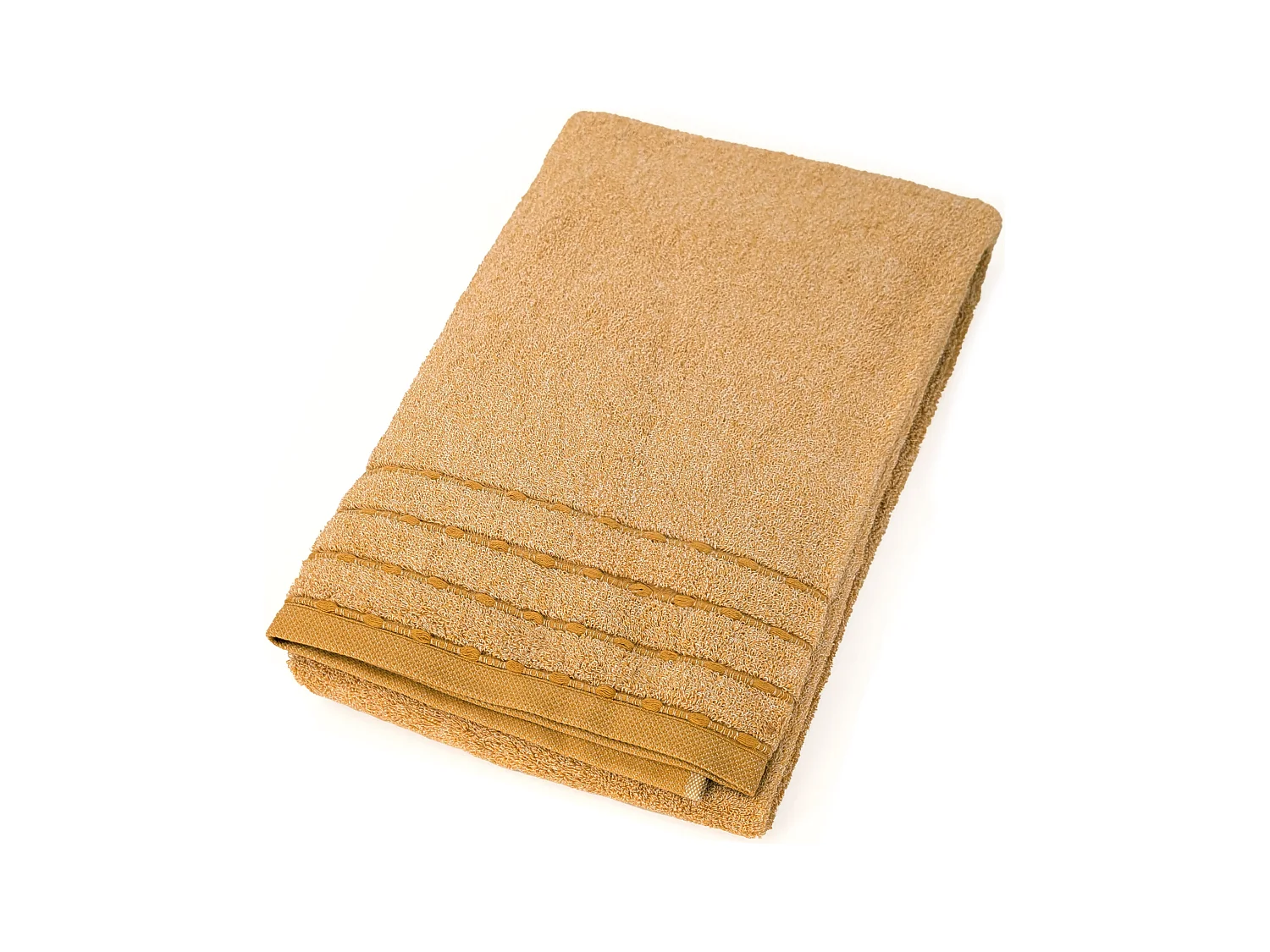 Drap de douche coton 500 g/m² 70x140cm VIVID jaune Miel