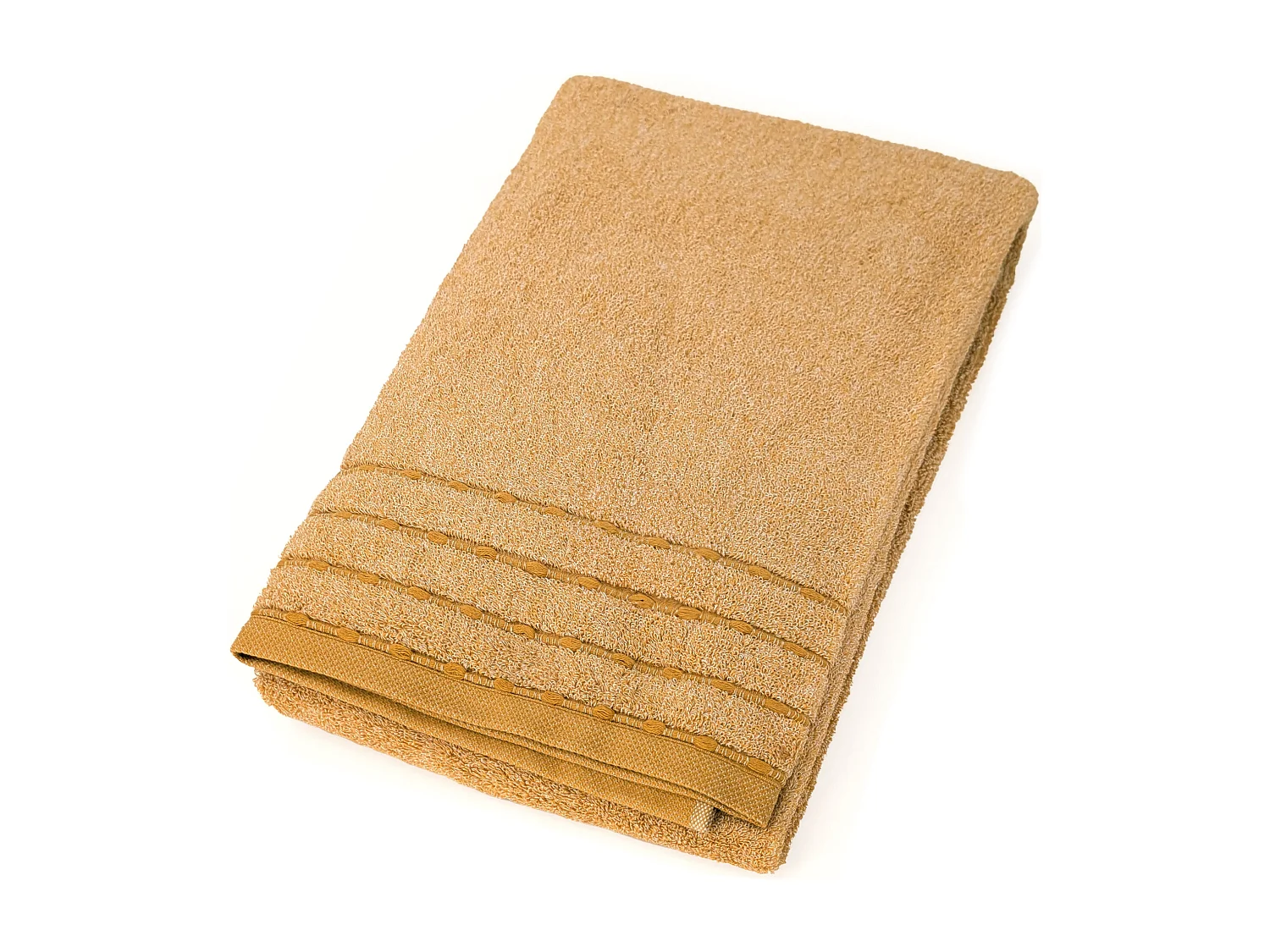 Drap de douche coton 500 g/m² 70x140cm VIVID jaune Miel