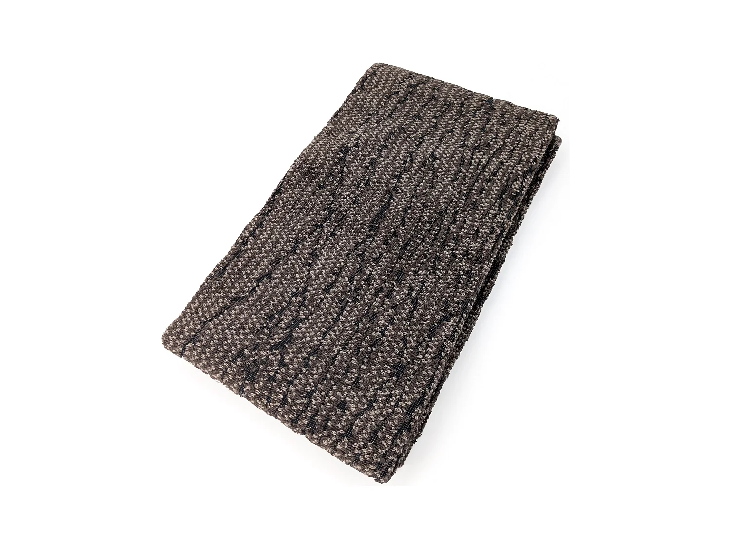 Drap de douche 70x140 cm pur coton collection OSAKA feuillage marron