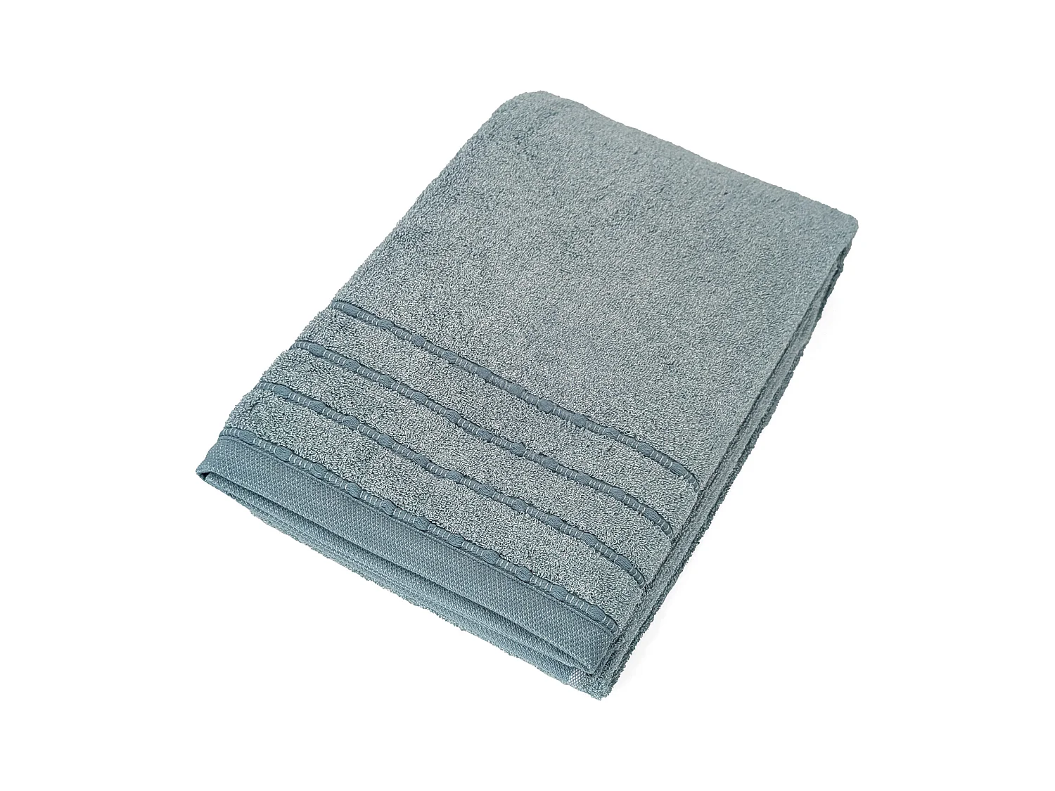 Drap de bain coton 500 g/m² 100x150cm VIVID vert Opaline