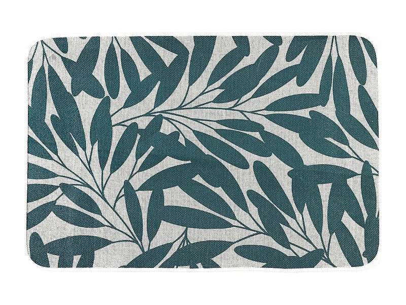 Tapis caoutchouc antidérapant MODERN 40x60 cm vert