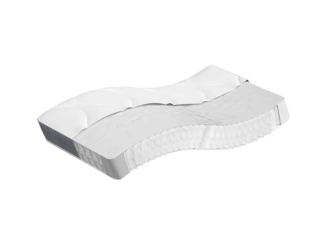 Matelas à ressorts ensachés pour enfants moyen 80x160 cm