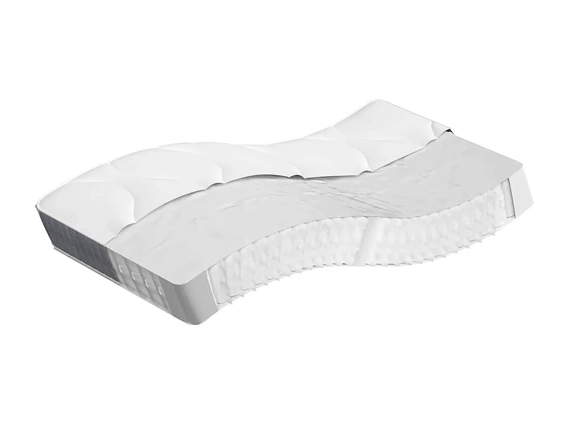 Matelas à ressorts ensachés pour enfants moyen 80x160 cm