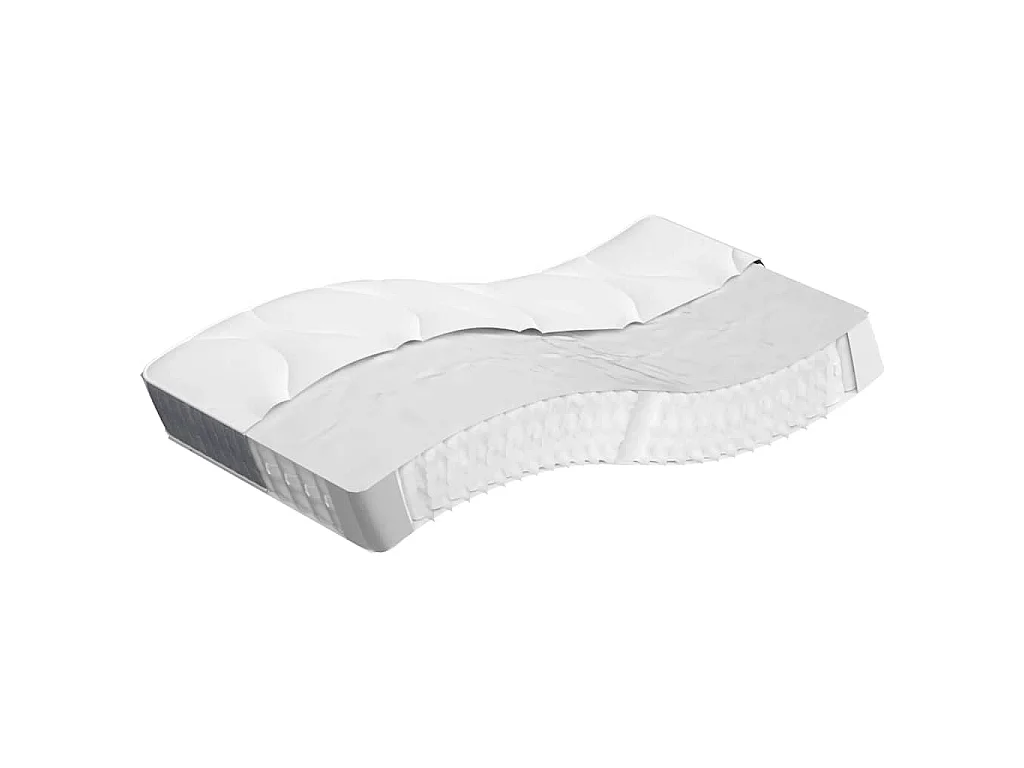 Matelas à ressorts ensachés pour enfants moyen 80x160 cm