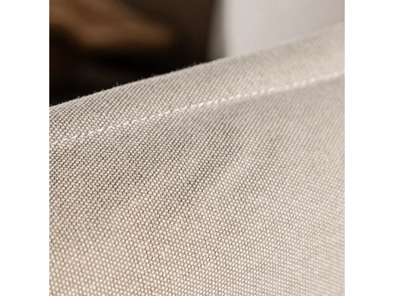 Canapé Droit 3 Places "Nova" 200cm Marron