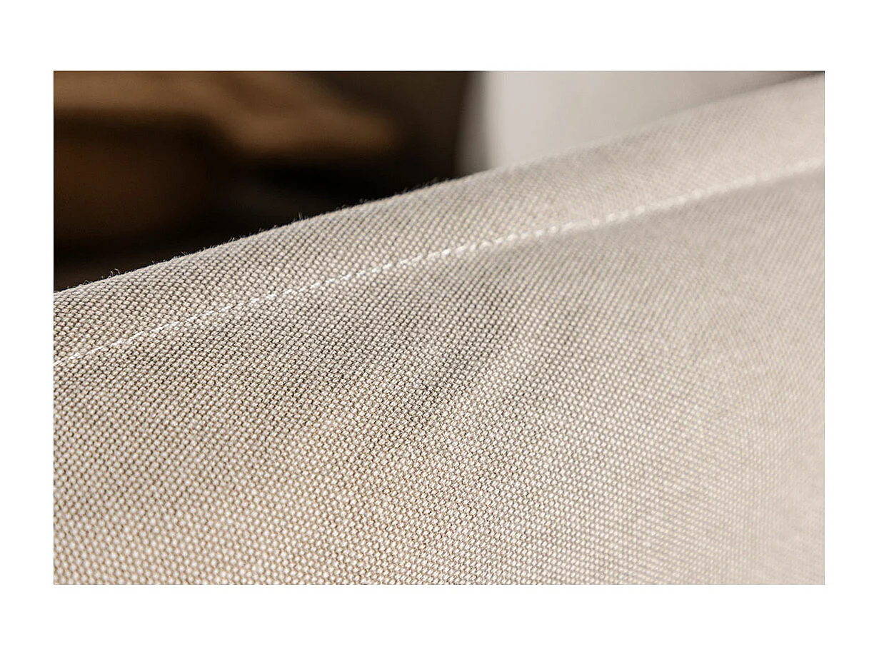 Canapé Droit 3 Places "Nova" 200cm Marron