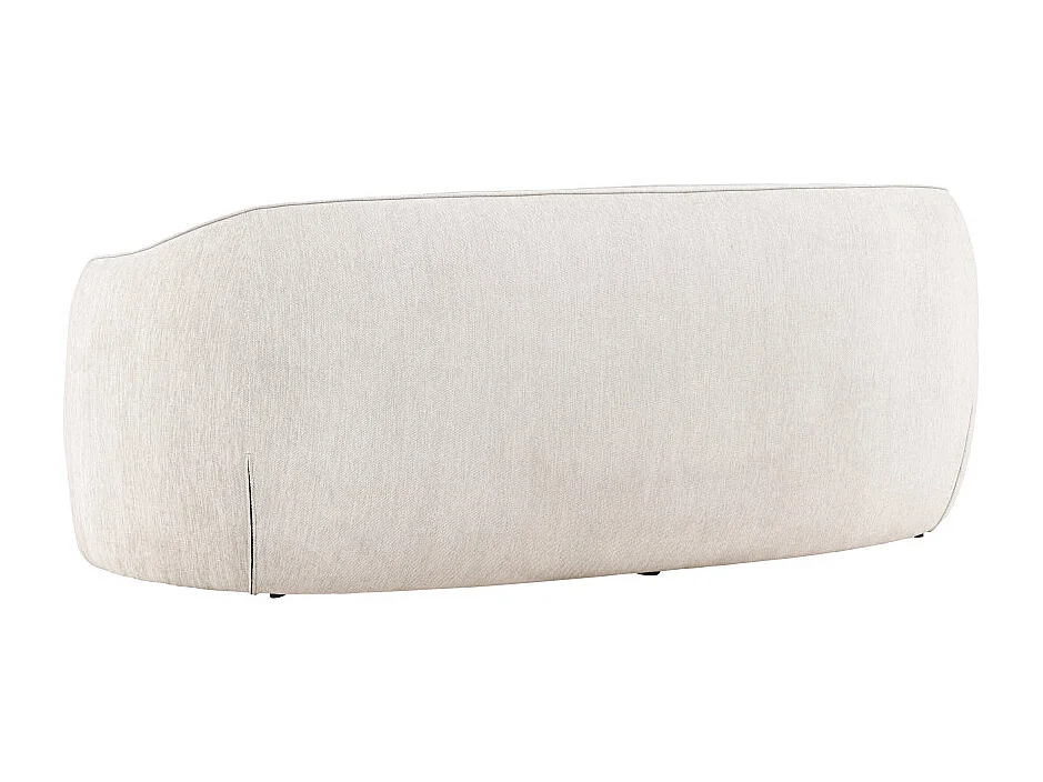 Canapé 3 Places Design "Elio" 196cm Gris Clair