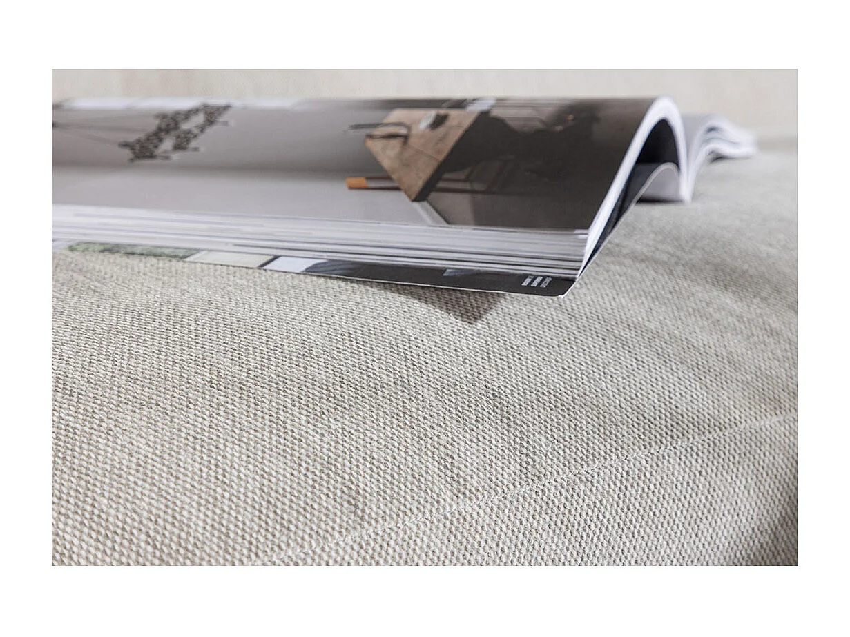 Canapé 3 Places Design "Elio" 196cm Gris Clair