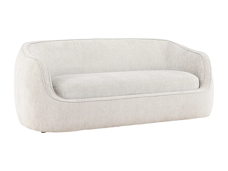 Elio bank 3-zits lichtgrijs.