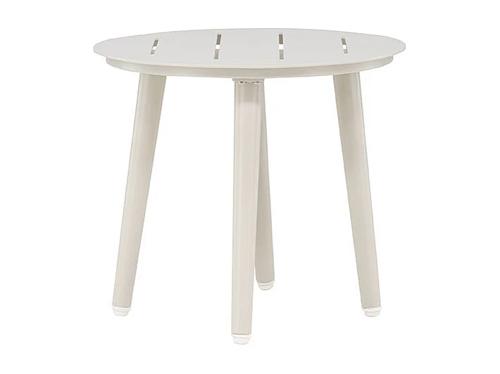 Table d'Appoint de Jardin Ronde "Lina" 40cm Beige
