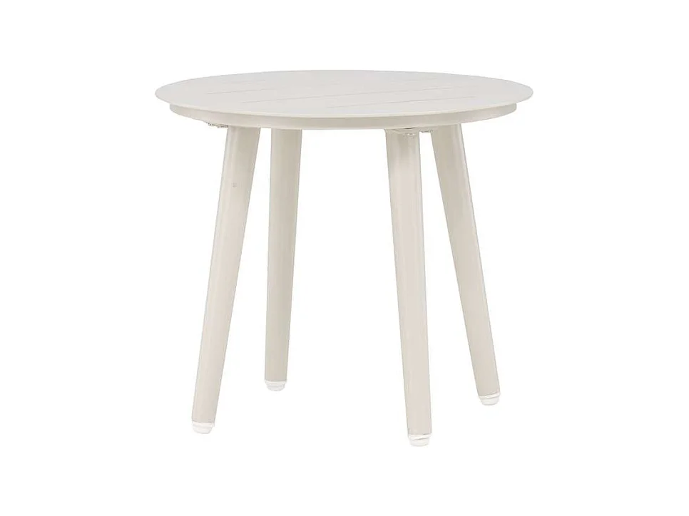 Table d'Appoint de Jardin Ronde "Lina" 40cm Beige