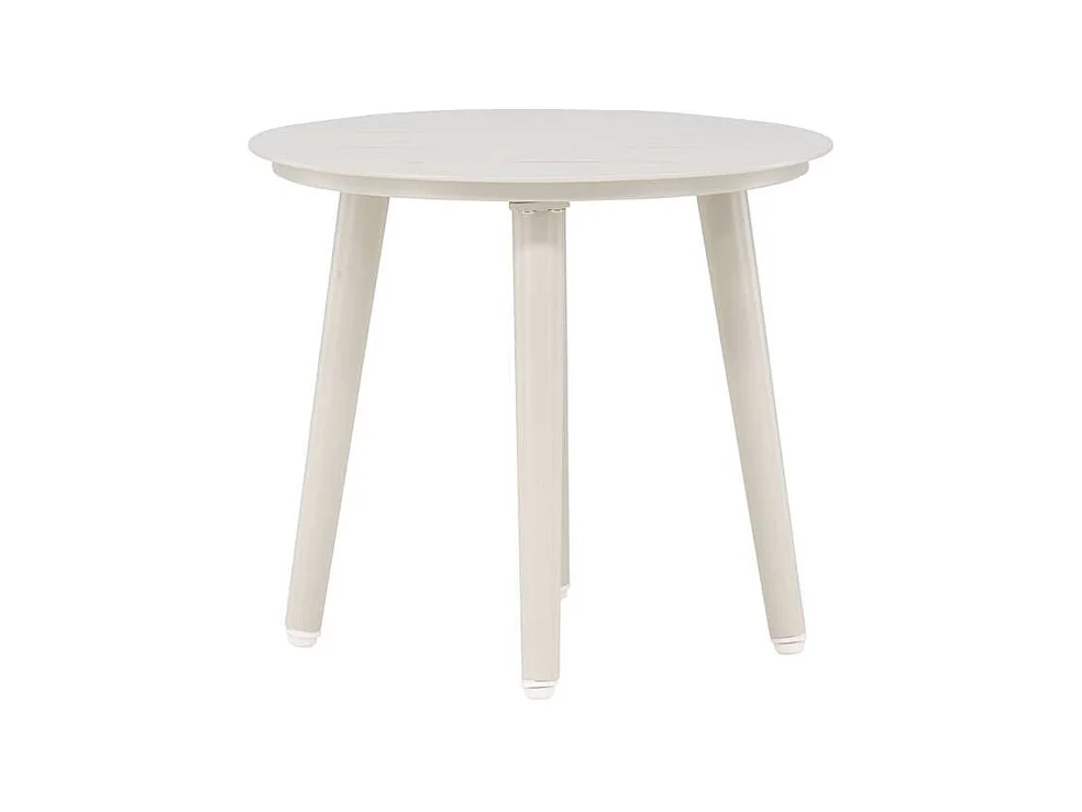Table d'Appoint de Jardin Ronde "Lina" 40cm Beige
