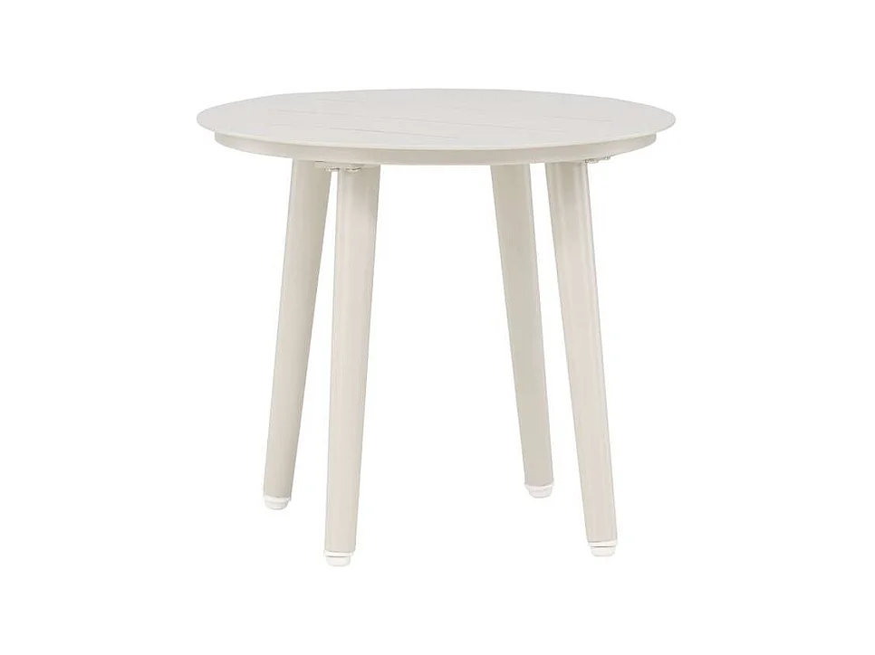 Table d'Appoint de Jardin Ronde "Lina" 40cm Beige
