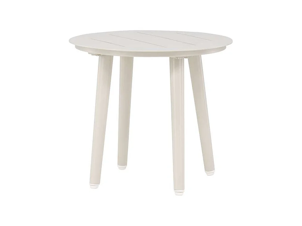 Table d'Appoint de Jardin Ronde "Lina" 40cm Beige