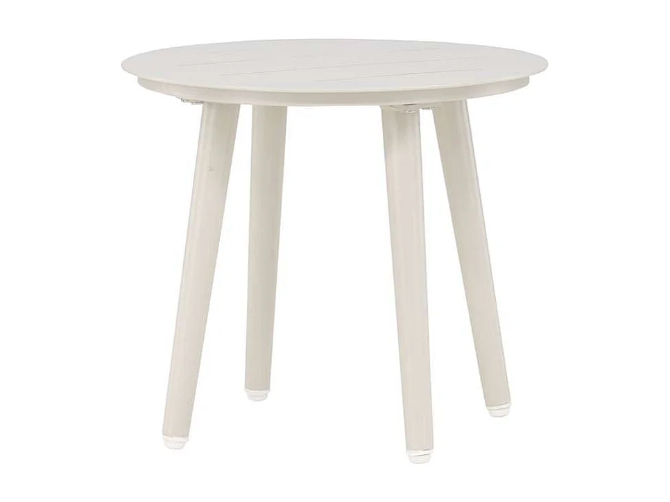 Table d'Appoint de Jardin Ronde "Lina" 40cm Beige