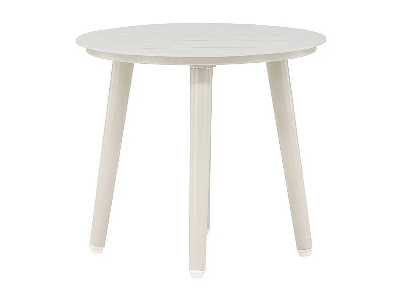 Table d'Appoint de Jardin Ronde "Lina" 40cm Beige